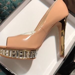 Boutique 9 by Nine West 5” Jeweled Platform Pump